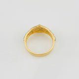 Anillo Correa Corona 4.45g / T7 Tres Oros 18K