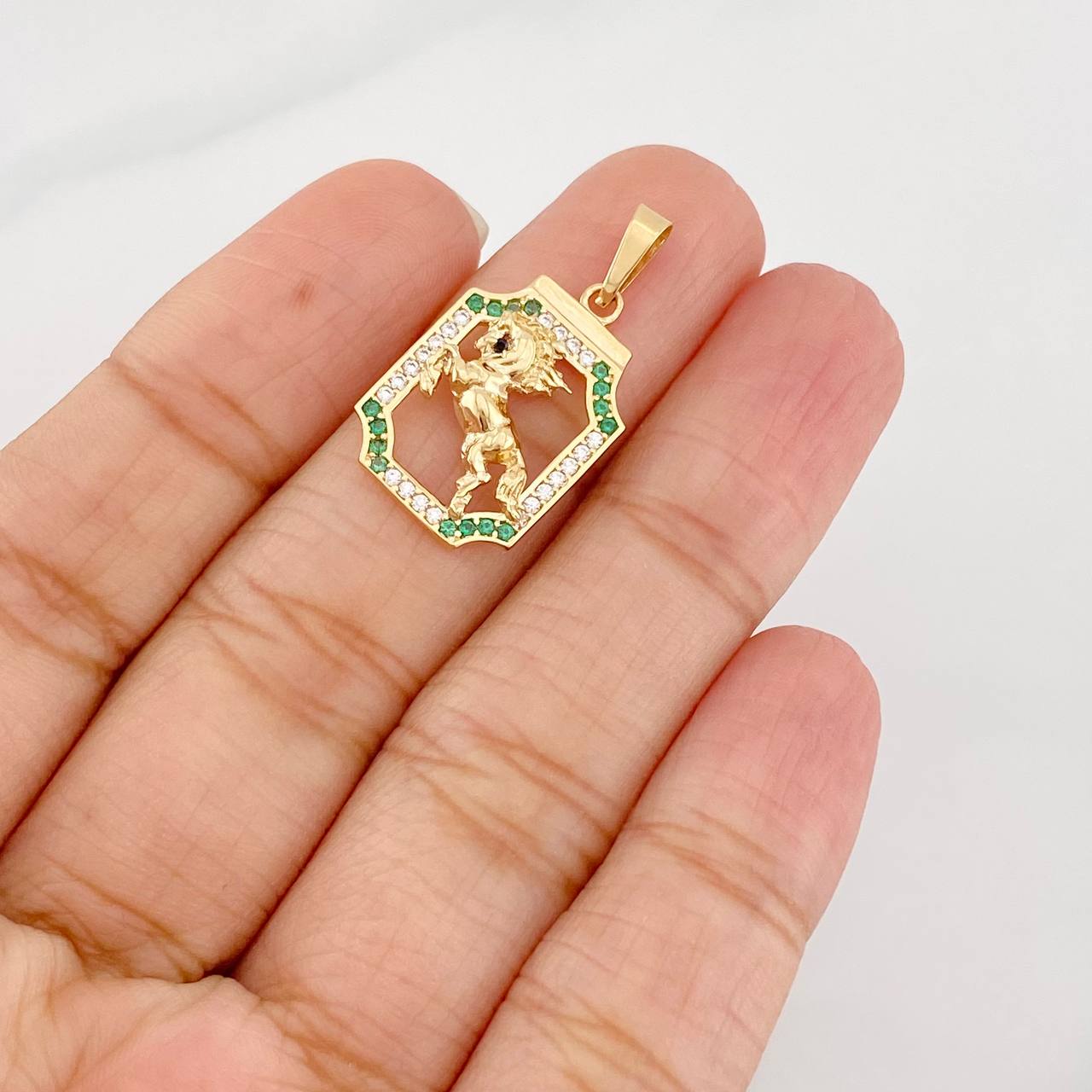 Dije Caballo 1.85g / 1 in Oro Amarillo 18K
