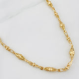 Cadena Rustica Dubai 37.25g / 24 in / 3.65mm Oro Amarillo 18K
