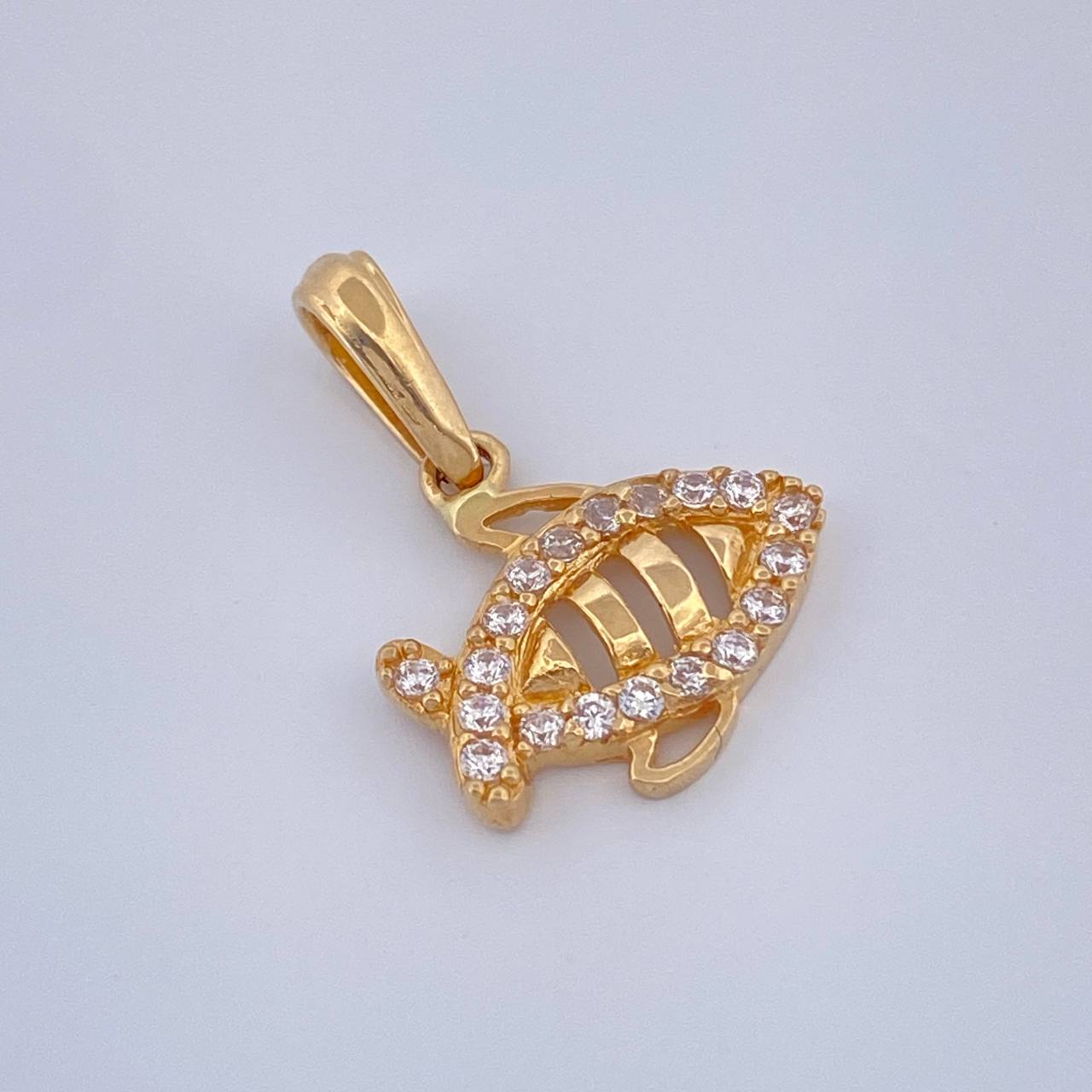 Dije Pez 1gr / 3/4 in / Oro Amarillo 18K &