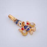 Money Bag Duck Pendant 1.45gr / 0.8in / 18K Gold