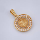 San Benito Pendant 1.9gr / 3/4 in / 18K Gold