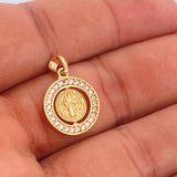 San Benito Pendant 1.9gr / 3/4 in / 18K Gold