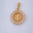 San Benito Pendant 1.9gr / 3/4 in / 18K Gold