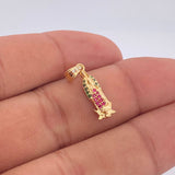 Dije Virgen de Guadalupe 1.3gr / 1 in / Oro Amarillo 18K &