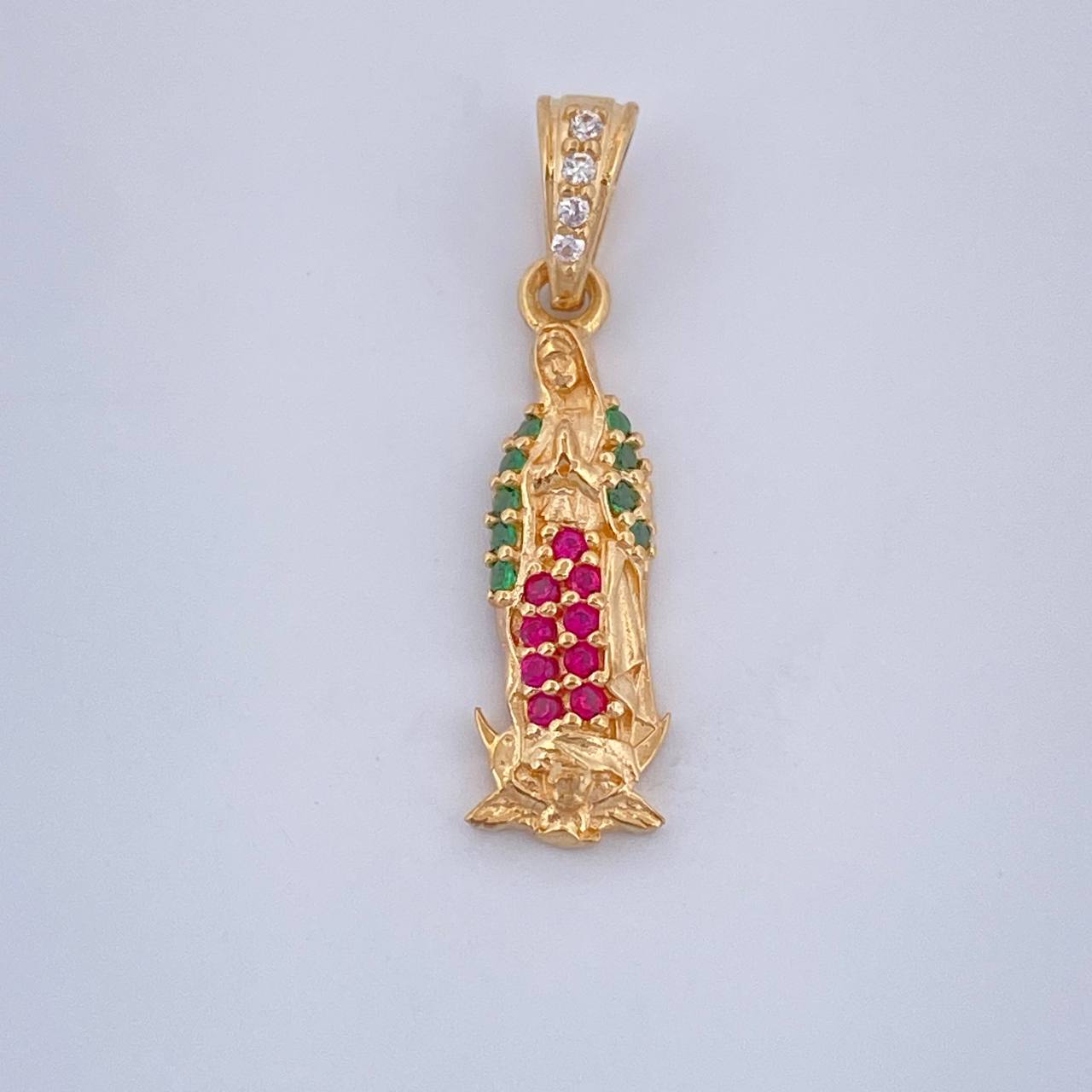 Dije Virgen de Guadalupe 1.3gr / 1 in / Oro Amarillo 18K &