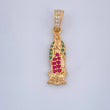Dije Virgen de Guadalupe 1.3gr / 1 in / Oro Amarillo 18K &