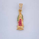 Dije Virgen de Guadalupe 1.3gr / 1 in / Oro Amarillo 18K &