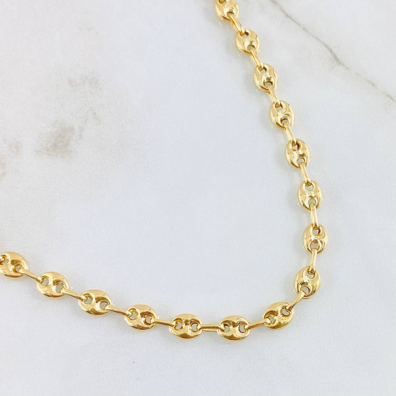 Cadena GC 7.5gr / 17 3/4 in / Oro Amarillo 18K ©