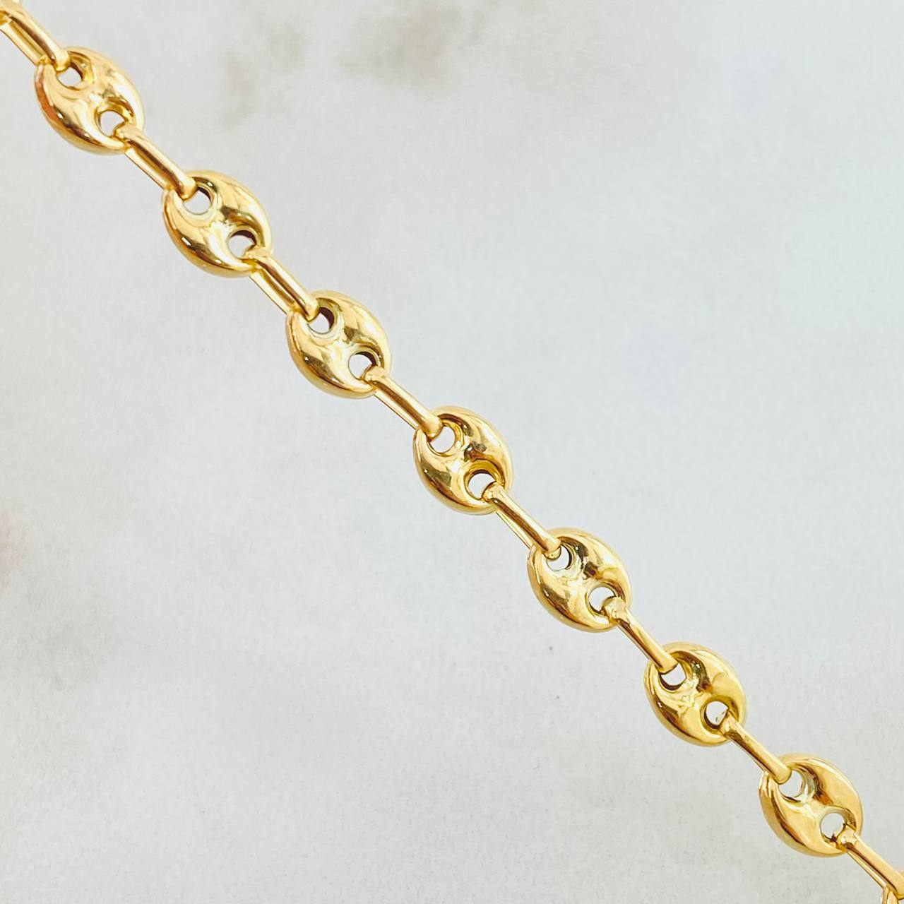 Cadena GC 7.5gr / 17 3/4 in / Oro Amarillo 18K ©