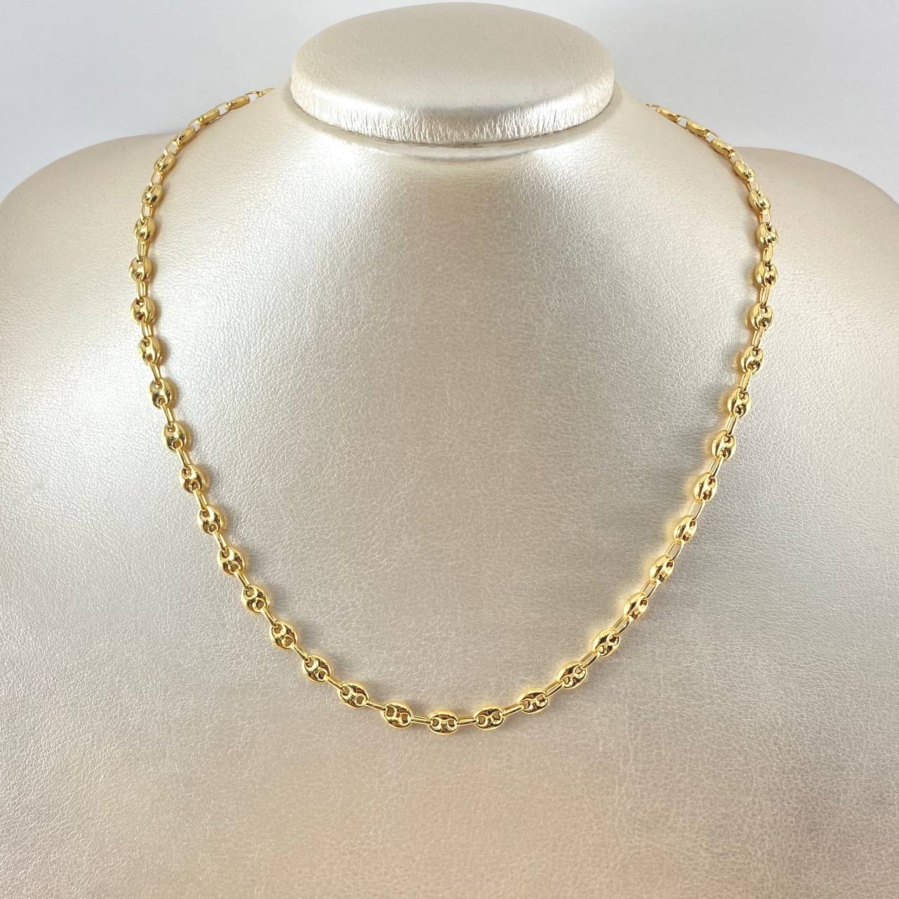 Cadena GC 7.5gr / 17 3/4 in / Oro Amarillo 18K ©