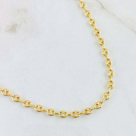 Cadena Gc 7.65gr / 19 3/4 in / 4.3mm Oro Amarillo 18K ©