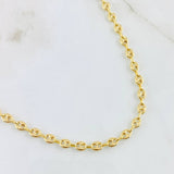 Cadena Gc 7.65gr / 19 3/4 in / 4.3mm Oro Amarillo 18K ©