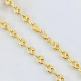 Cadena Gc 7.65gr / 19 3/4 in / 4.3mm Oro Amarillo 18K ©
