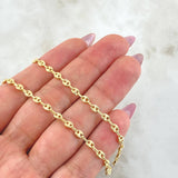 Cadena GC 5.6gr / 17 3/4 in / Oro Amarillo 18K ©