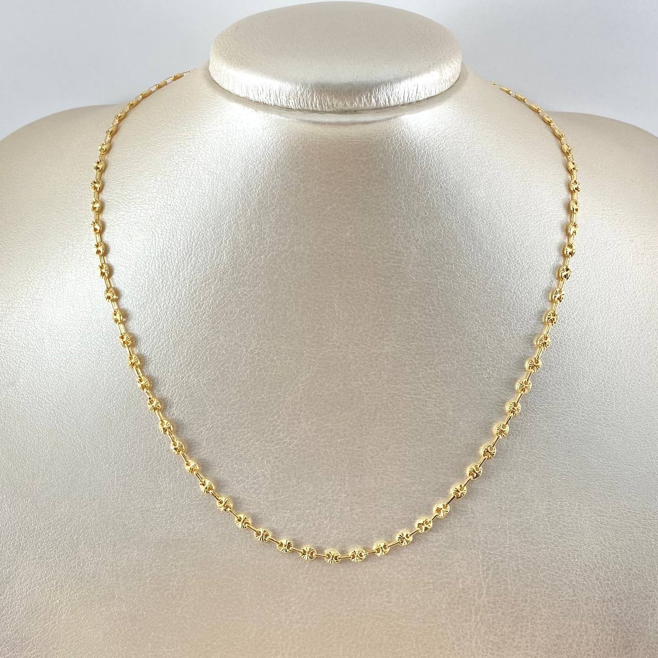 Cadena GC 5.6gr / 17 3/4 in / Oro Amarillo 18K ©