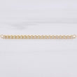 Herraje Tenis 1.3g / 2 1/4 in Oro Amarillo 18K