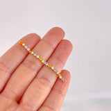 Charm Tennis 1.15g / 2 1/4 in Yellow Gold 18K