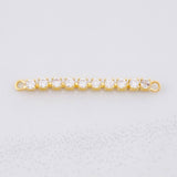 Herraje Tenis 0.8g / 1 1/4 in Oro Amarillo 18K