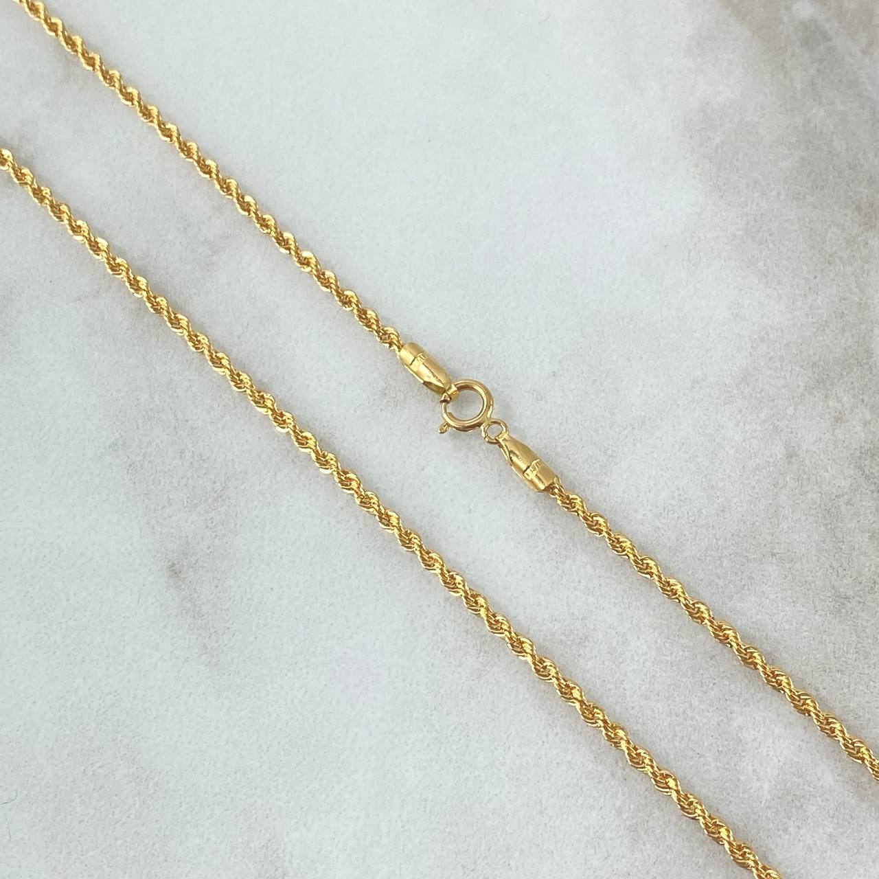 Rope Chain 4.85gr / 60cm / 2.7mm Yellow Gold +3 18K