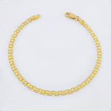 Pulso Chino 2.6gr / 7 1/2 in / 3.4mm Oro Amarillo Nac.Esp. 18K ©