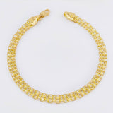 Pulso Chino 4.6gr / 7 1/2 in / 5.3mm Oro Amarillo Nac.Esp. 18K *