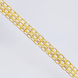Pulso Chino 4.35gr / 7 1/2 in / 5.3mm Oro Amarillo Nac.Esp. 18K ©