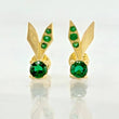 Topos Piedra De Junco 1.95gr / 1/2 in / Oro Amarillo 18K *