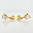 Topos Gota Cursiva 3.45gr / 3/4 in / Oro Amarillo 18K *