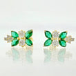 Topos Hoja En Secuencia 2.6gr / 1/2 in / Oro Amarillo 18K *