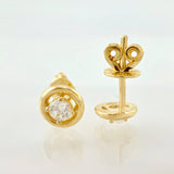 Topos Circulo Doble Liso 1.5gr / 5mm Oro Amarillo 18K *