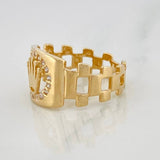 Crown Ring 3.6g / T6 1/2 Yellow Gold 18K