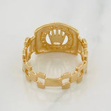 Crown Ring 3.6g / T6 1/2 Yellow Gold 18K