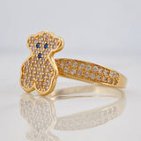 Ring Ts 2.75g / T7 3/4 Yellow Gold 18K