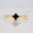 Clover Ring 1.25g / T7 3/4 Yellow Gold 18K