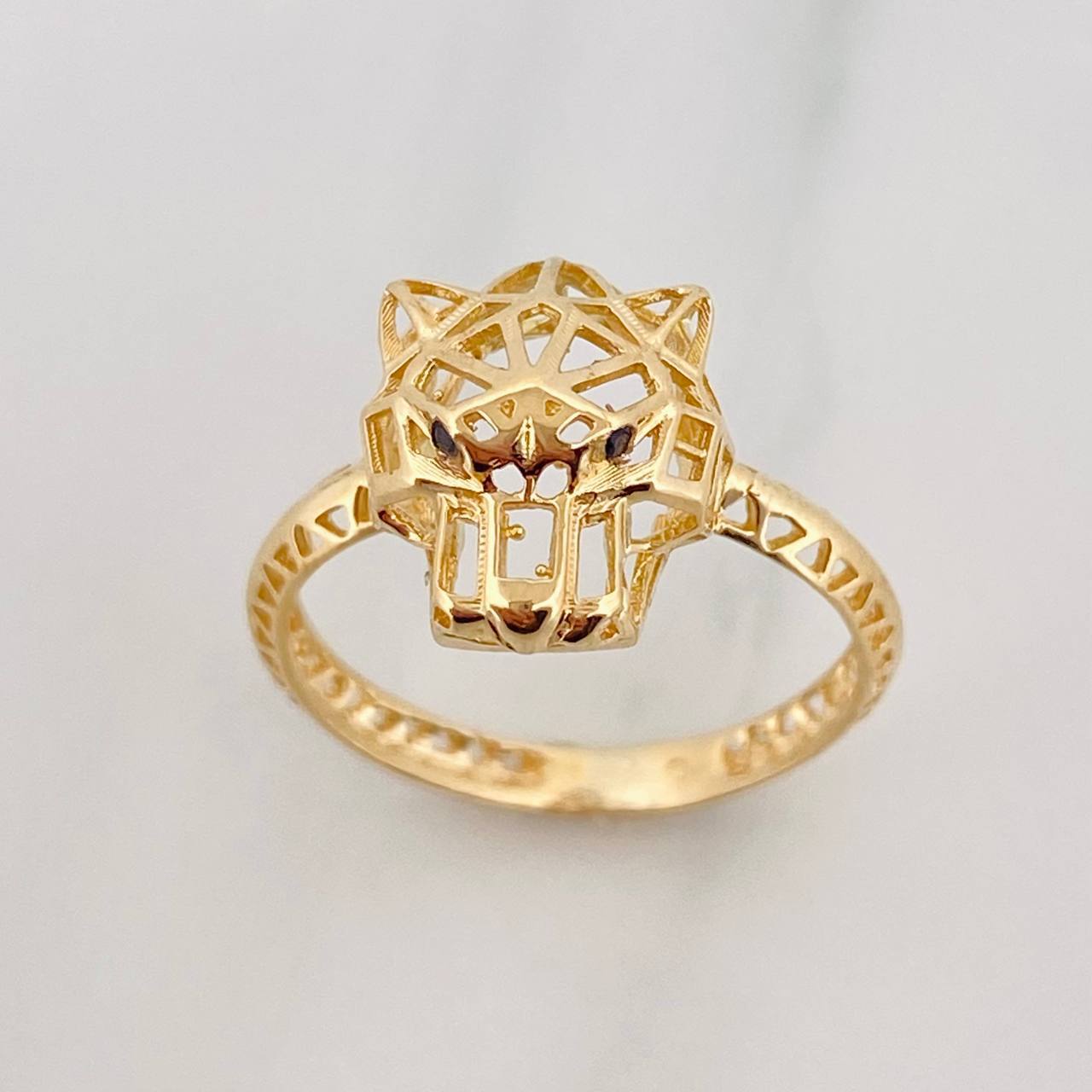 Panther Ring 2.2g / T7 Yellow Gold 18K