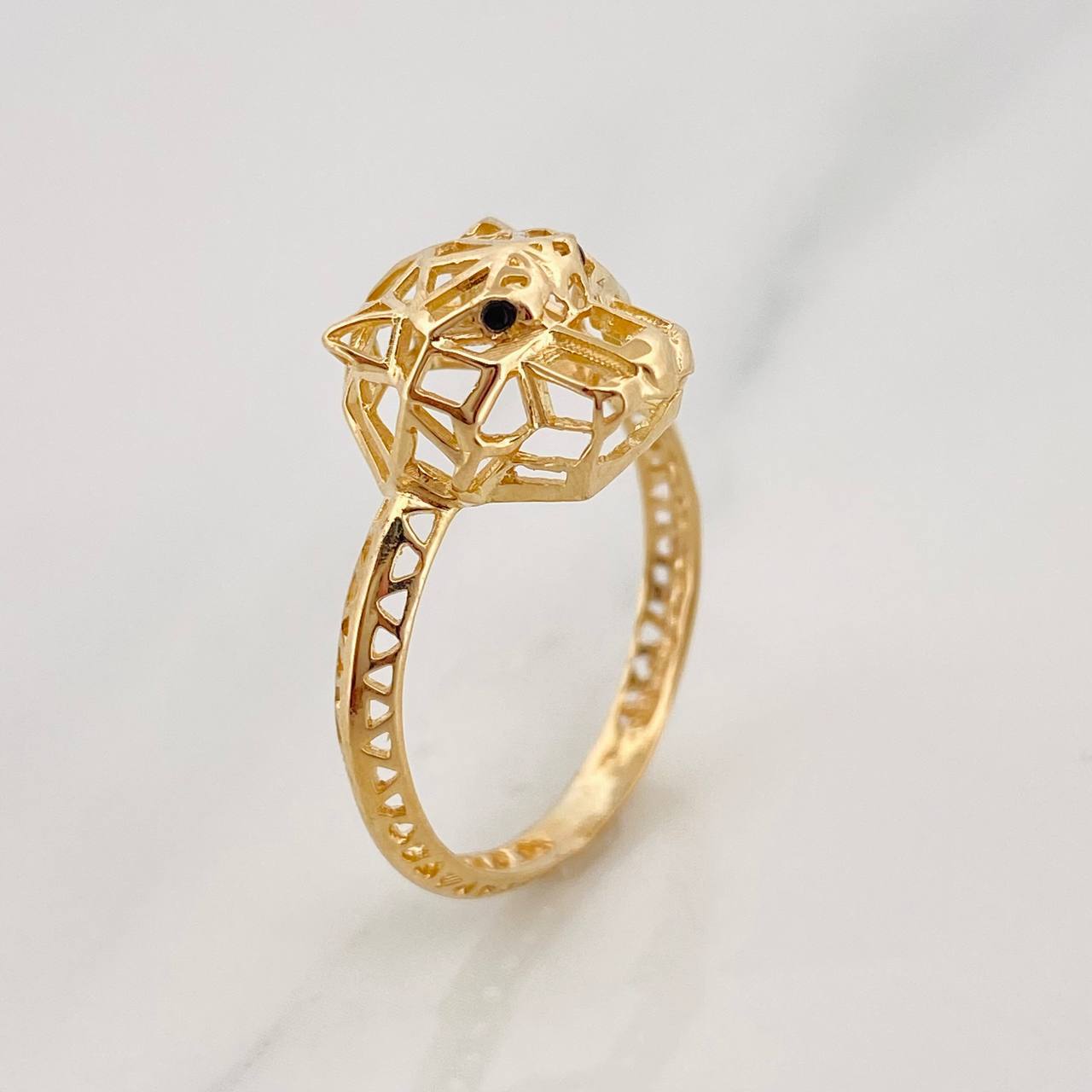 Panther Ring 2.2g / T7 Yellow Gold 18K