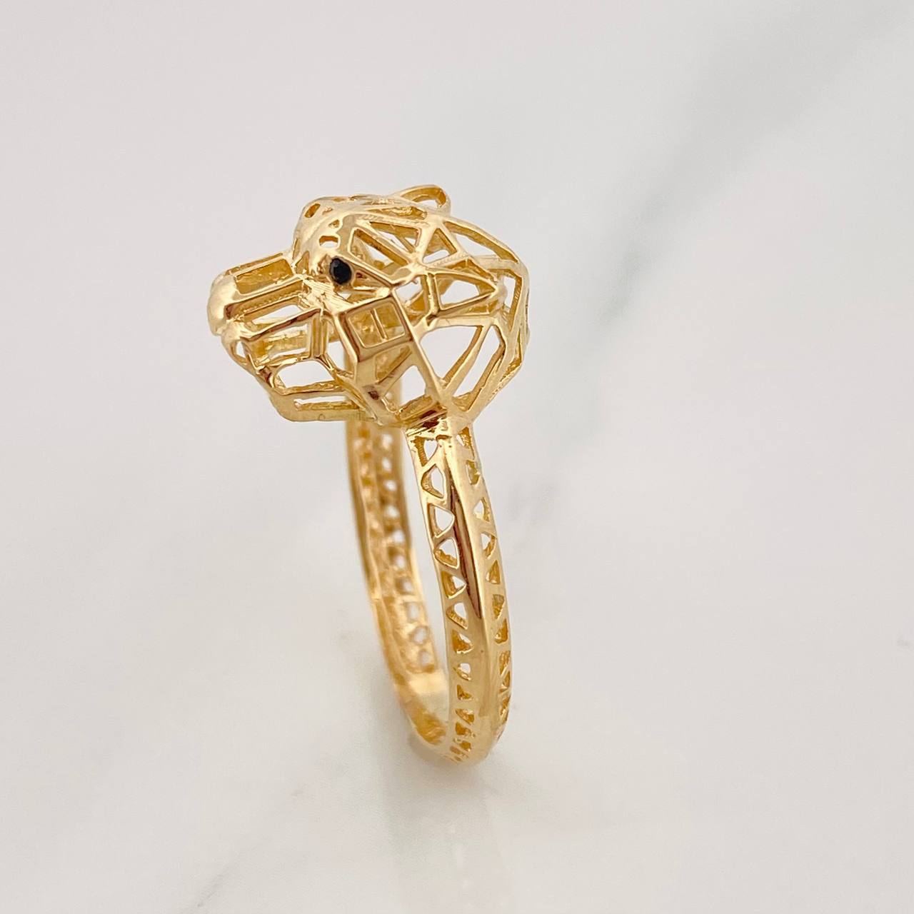 Panther Ring 2.2g / T7 Yellow Gold 18K