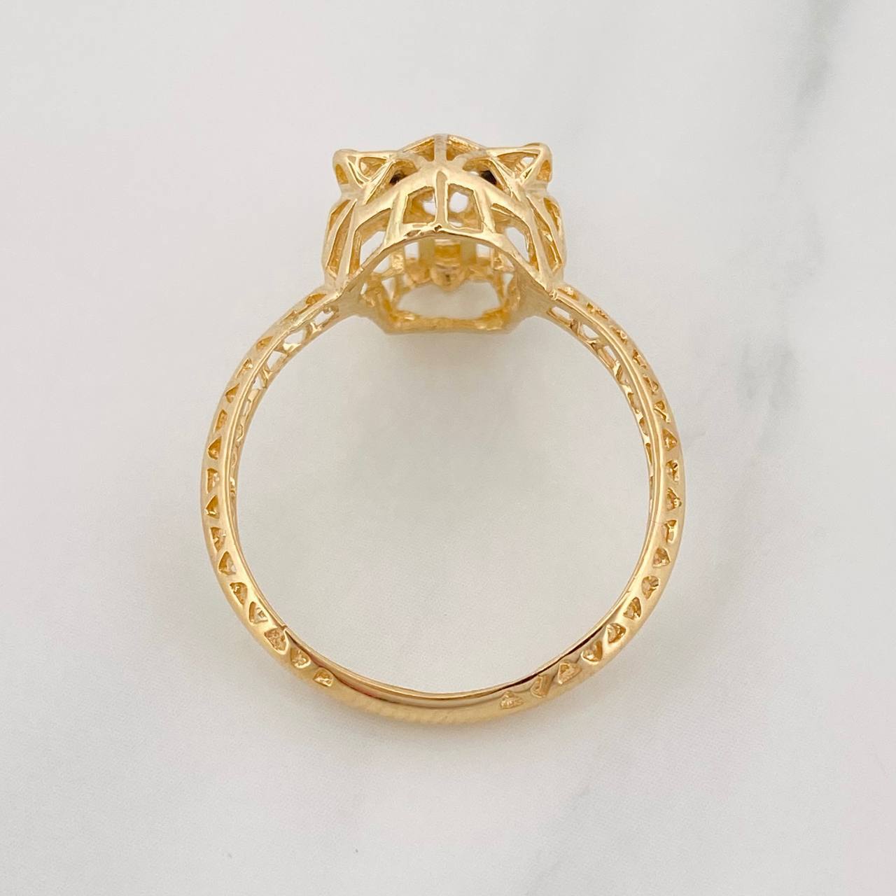 Panther Ring 2.2g / T7 Yellow Gold 18K