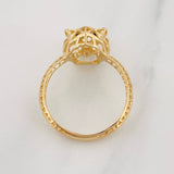Panther Ring 2.2g / T7 Yellow Gold 18K
