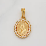 Dije Virgen de Milagrosa 1.55g / 3/4 in Oro Amarillo 18K