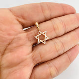 Dije Silueta Estrella 1.55g / 3/4 in Oro Amarillo 18K