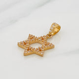 Dije Silueta Estrella 1.55g / 3/4 in Oro Amarillo 18K