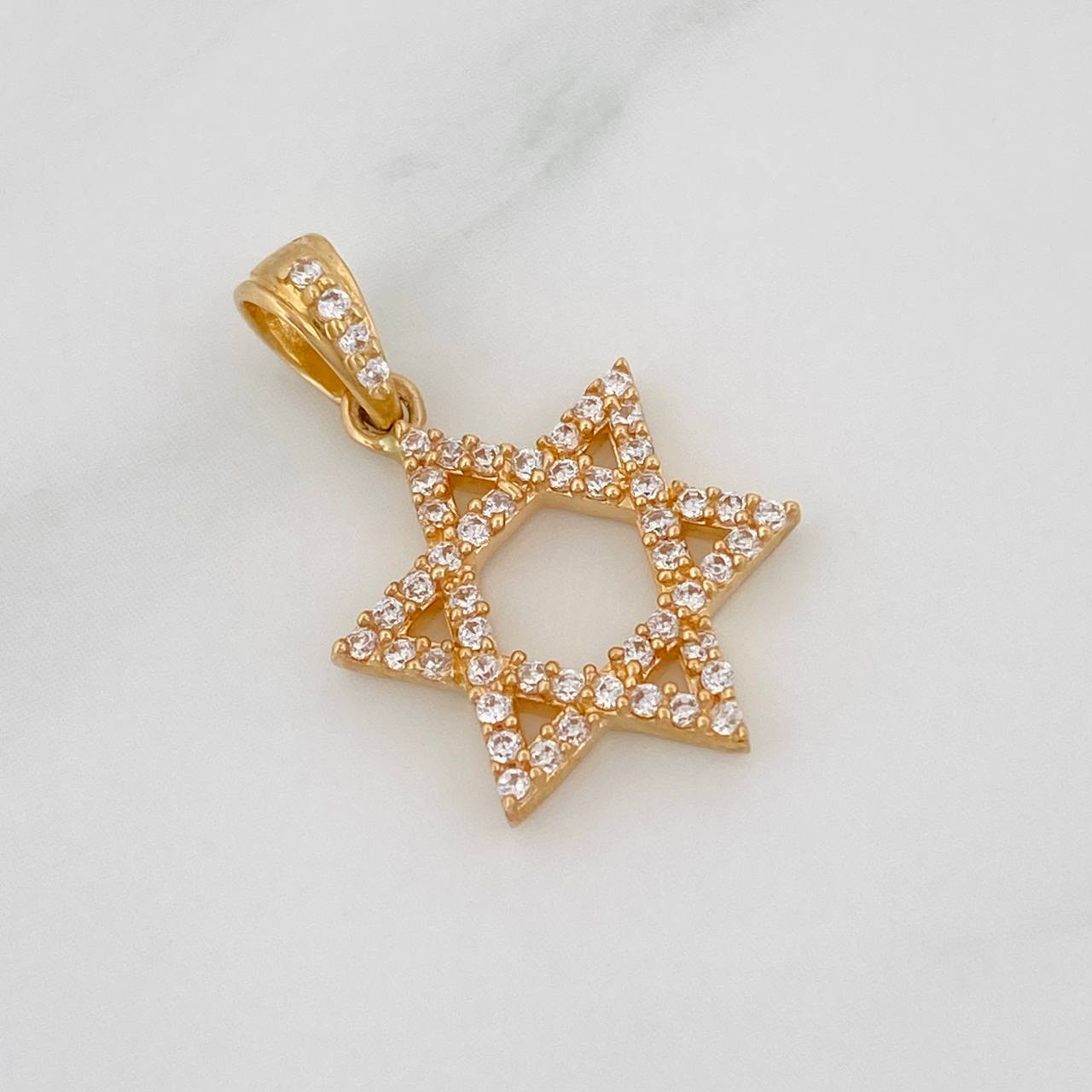 Dije Silueta Estrella 1.55g / 3/4 in Oro Amarillo 18K