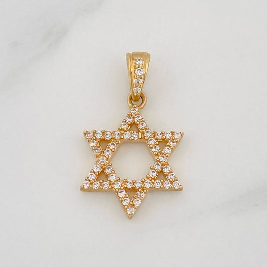 Dije Silueta Estrella 1.55g / 3/4 in Oro Amarillo 18K