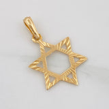 Dije Silueta Estrella 0.8g / 1 in Oro Amarillo 18K