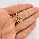 Dije Virgen de Guadalupe 1.65g / 1 in Oro Amarillo 18K