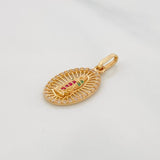 Dije Virgen de Guadalupe 1.65g / 1 in Oro Amarillo 18K