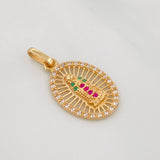 Dije Virgen de Guadalupe 1.65g / 1 in Oro Amarillo 18K