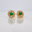 Topos Halo Circulo 2.3g / in / 8.3mm Oro Amarillo 18K